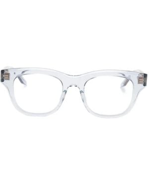 Barton Perreira Gafas Con Montura Cuadrada - Blanco