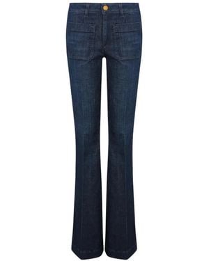 The Seafarer Delphine Flared Jeans - Blue