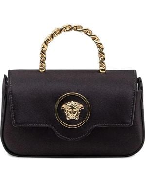 Versace La Medusa Mini Bag - Black