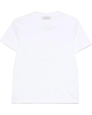 Lanvin エンブロイダリー Tシャツ - ホワイト
