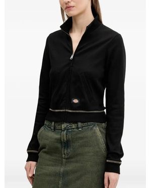 Dickies Cárdigan Con Cuello Alzado - Negro