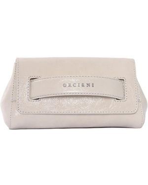 Orciani Gossip Soft Clutch Bag - Natural