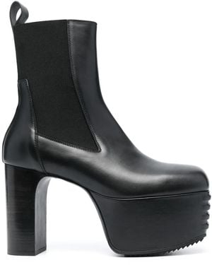 Rick Owens Minimal Grill Boots - Black