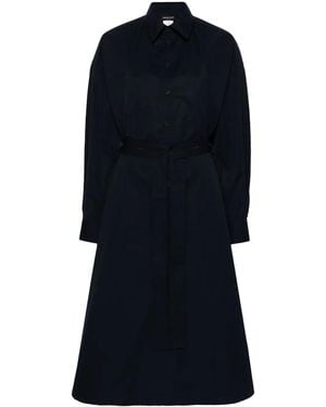 Fabiana Filippi Cotton Shirt Dress - Blue