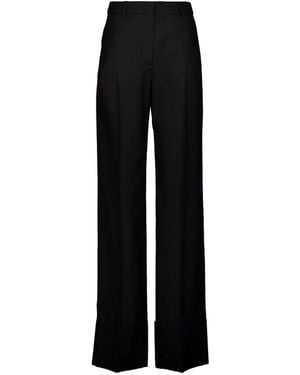Valentino Garavani Tailored Wide-Leg Trousers - Black
