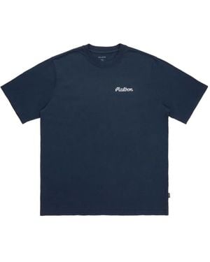 Malbon Golf T-Shirt Con Stampa Grafica - Blu