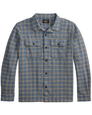 RRL Camicia A Quadri - Blu