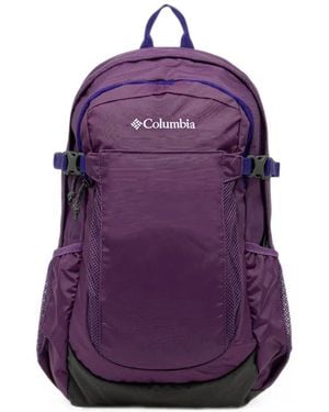 Columbia 25L Castle Crest Logo-Print Panelled Backpack - Purple