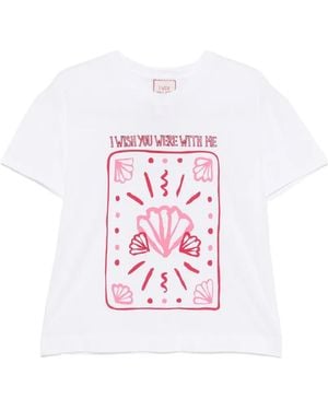 Pennyblack Graphic-Print Cotton T-Shirt - White