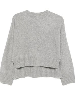 C.T.Plage Ribbed-Knit Wool Jumper - Grey