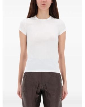Rick Owens Cotton Tshirt - White