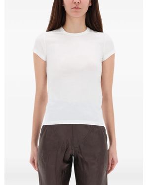 Rick Owens Cotton Tshirt - White
