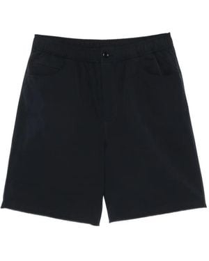 Norse Projects Shorts Con Vita Elasticizzata - Nero