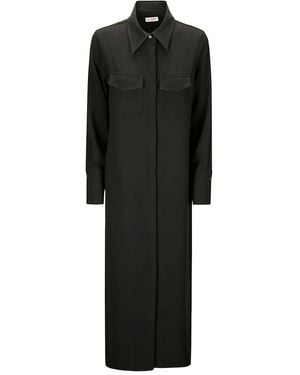 Alberto Biani Langes Kleid - Schwarz