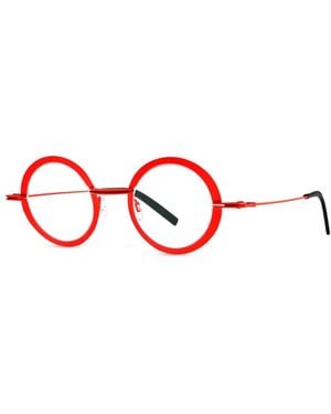 Theo Eyewear Crunchy Brille - Rot