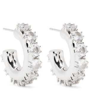 【関税込み】Justine Clenquet パープル Nina ミディアム ピアス Justine Clenquet パープル Nina ミディアム ピアス ブラック | Lyst