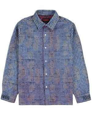 Pleasures Operator Reversible Overshirt - Blue