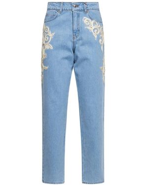ERMANNO FIRENZE Five-Pocket Jeans - Blue