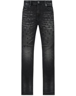 RTA Cross Embroidery Bryant Jeans - Grey