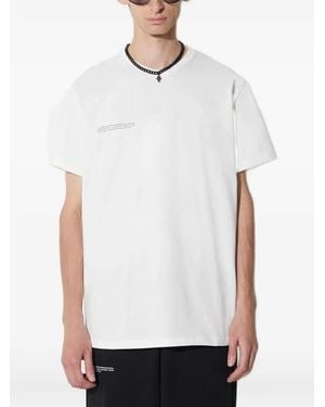 PANGAIA Logo-Print T-Shirt - White