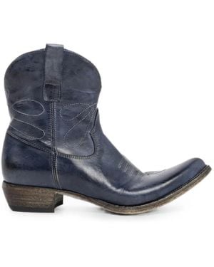 shotof Botas A Paneles - Azul