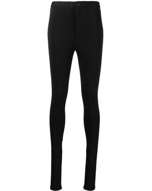 Wardrobe NYC High-Waist Skinny Trousers - Black