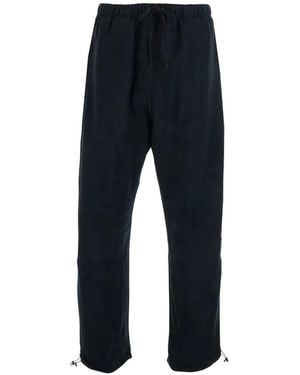 Fear Of God Pantalon De Jogging À Lien De Resserrage Et Détail Passepoilé - Blue