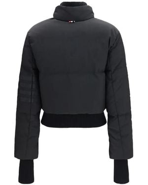 Thom Browne Zip-Fastening Long-Sleeve Jacket - Black