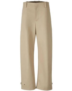 Off-White c/o Virgil Abloh Straight-Leg Trousers - Natural