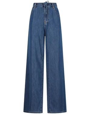 DARKPARK Iris Bag Trousers - Blue