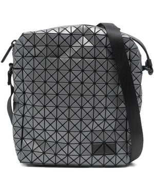 Issey Miyake Messengertas Met Geometrisch Design - Zwart