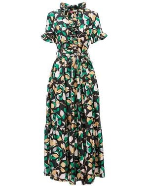 La DoubleJ Long And Sassy Dress - Green