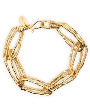 forte_forte Pulsera De Cadena Con Efecto Forjado - Metálico