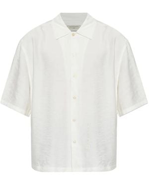 AllSaints Camicia Purley A Maniche Corte - Bianco