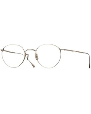 Eyevan 7285 Gafas 193 Con Montura Redonda - Blanco