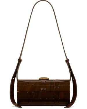 Cult Gaia Sac Porté Épaule Kessia - Marron