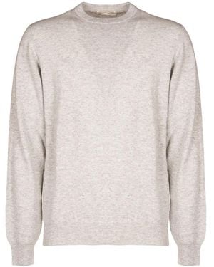 FILIPPO DE LAURENTIIS Crew-Neck Jumper - Grey