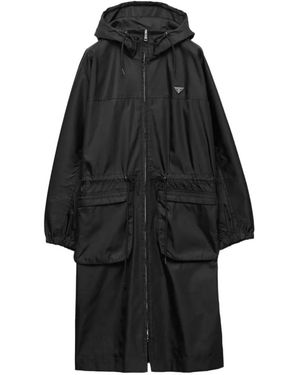 Prada Re-Nylon Rain Jacket - Black