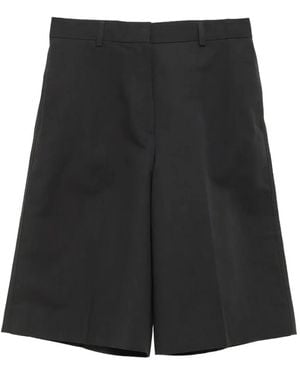 TOTEME Bermudas de vestir anchas - Negro