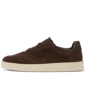 Filling Pieces Mondo Suede Trainers - Brown