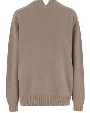 Carven Kaschmirpullover Mit Rundhalsausschnitt - Braun