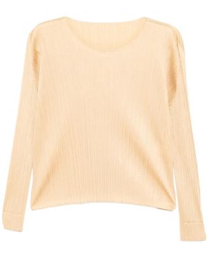 Pleats Please Issey Miyake Monthly Colors: December - Natural