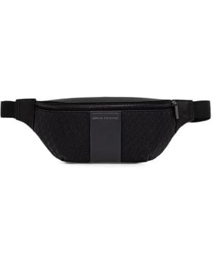 ARMANI EXCHANGE Marsupio Con Monogramma - Nero