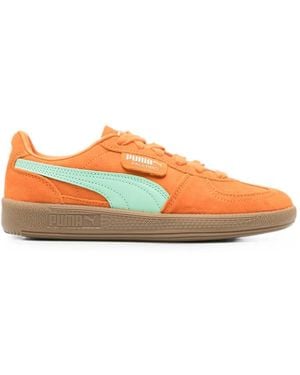 PUMA Palermo Lace-Up Trainers - Orange
