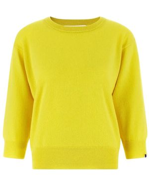 Extreme Cashmere Dropped-shoulder sweater - Gelb