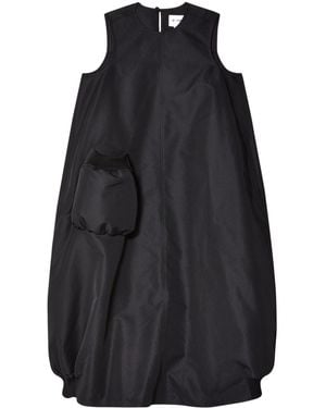 Melitta Baumeister Sleeveless Bomber Dress - Black