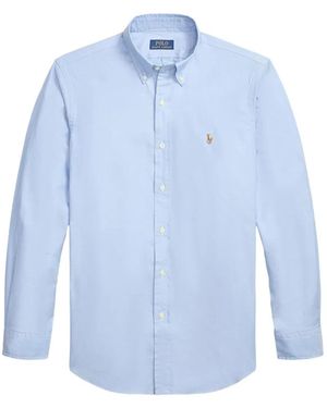 Polo Ralph Lauren Custom Fit Oxford Shirt - Blue