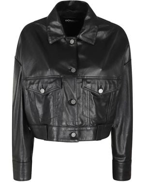 Dondup Leather Jacket - Black