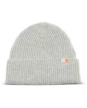 Carhartt Ribbed-Knit Beanie - White