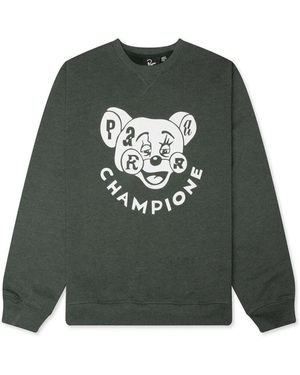 by Parra Tired Champione Sweatshirt - Green